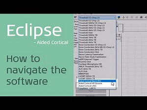 Eclipse: How to navigate the Aided Cortical software