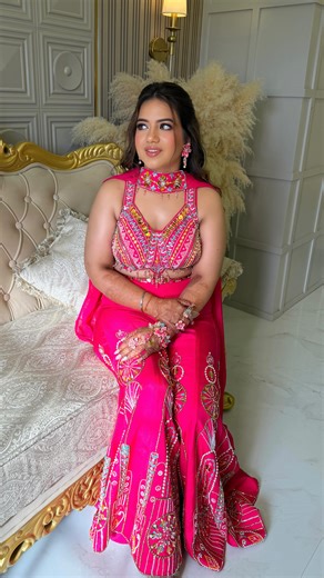 Shilpa Artistry on Instagram: "Soft glam, radiant skin & haldi hues ✨ Tamanna’s ( @ts.tamannasetia ) Haldi look reflects joy, love, and the excitement of new beginnings. Each detail is created with precision and care to bring out her natural radiance, blending freshness with soft glam elegance. A serene, sunlit moment before she steps into her forever 🌸 glowing with grace, warmth, and happiness 💛🌼 . Bride:- @ts.tamannasetia Outfit:- @samaraluxury.co.in Accessories:- @_thebeautifulsecret_ . . 