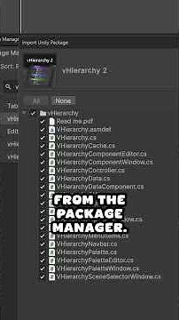 This asset is a must for your hierarchy in Unity #Unity3D #unitytips #unityassetstore