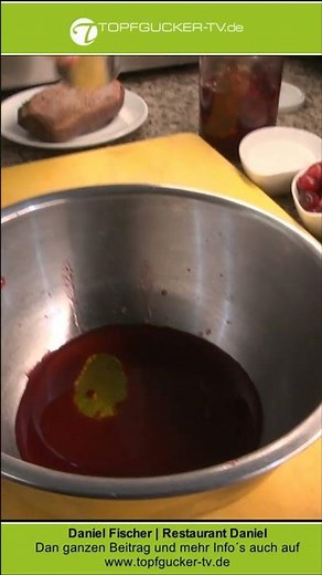 So einfach geht ein Preiselbeer oder Cranberry Dressing @TopfguckerTV #foodblog #cookingchannel #diy