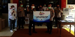 EMTEK Peduli Corona Serahkan Ventilator dan PCR Test Kit ke RS Polri | Dream.co.id