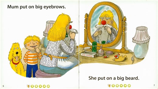 Oxford Reading Tree 1-29： Good Old Mum, #ORT, #oxfordreadingtree, #storiesforkid