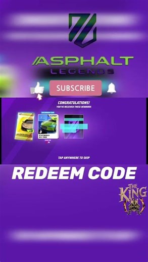Redeem Code - Asphalt legends