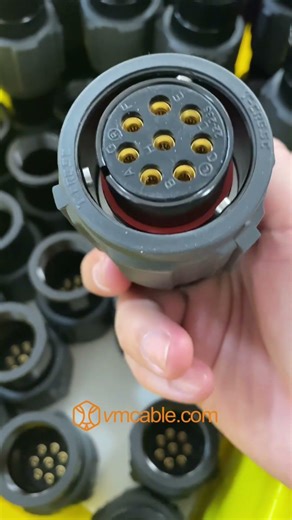 8-pole K2 line array speaker connector. WhatsApp: +8618611127091. Website: http://www.vmcable.com