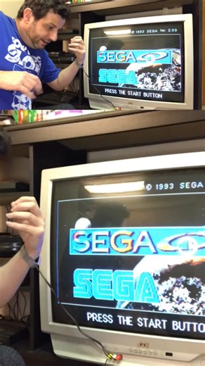 Sega CD Audio without Mixer Cable #shorts