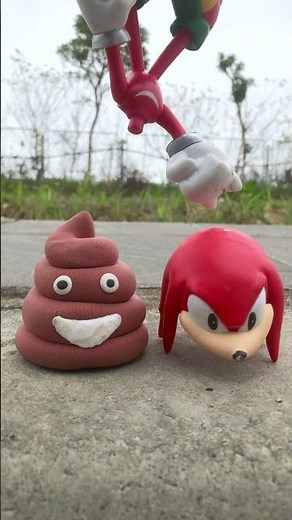 Knuckles or Poop Yes or No #sonic #toys #funny