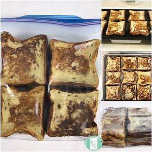 Make Ahead Cinnamon Freezer French Toast