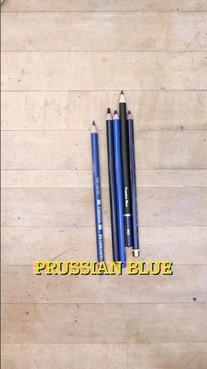 Prussian Blue Pencil Showdown! 💙 Which Brand Nails It?
