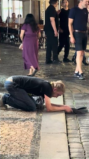 POV: A moment of poverty on the Prague streets tourists often ignore