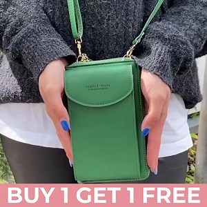This is the most VERSATILE clutch wallet ever 勞  Extreme Storage Space 麟 Festival and even item approved ️ Perfect for running your daily errands  Fits all phones, cards, cash, passport, sunglasses and more. ⭐ 50.000+ Happy customers Get yours today with BUY 1 GET 1 FREE + FREE DELIVERY. www.selenathelabel.com/clutch-wallet | Selena The Label | Facebook
