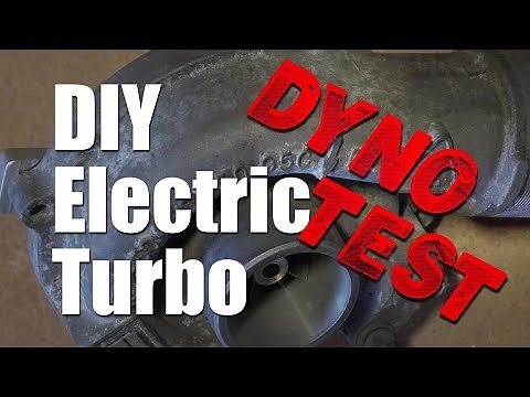 DIY Electric Turbo On The Dyno!