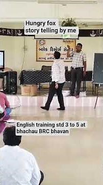 story time / hungry fox / the grapes are sour / english training/std 4 english/