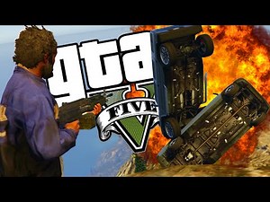 GTA V PC - Atirando Carros (MOD)