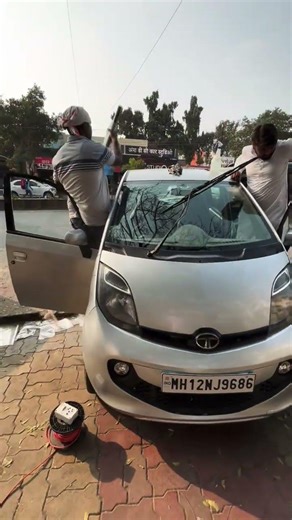 Tata Nano Modification 🔧 | Low Budget Setup for 750KM Trip 🔥 #nanomodification #viralvideo #trending