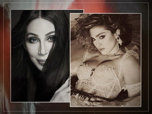 The heated feud between Cher and Madonna