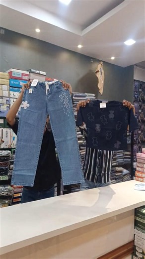 Girls Trending Combo 😍❤ ‪@rajaramgarments‬ #girls #jeans #top #tshirt #ladies #women #clothing