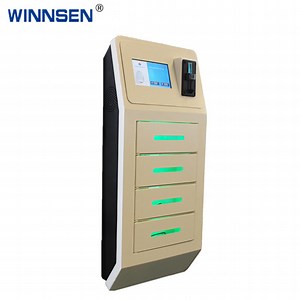 [Hot Item] Advertising LCD Mobile Phone Charging Vending Machine with Cash Payment