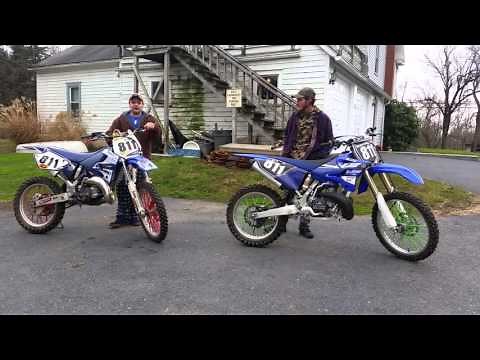 The yz 125 & yz 250 comparison