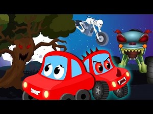 Little Red Car Rhymes - little red car | scary nursery rhymes | compilation for kids