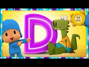 🔠 POCOYO AND NINA - Learn the letters [94 minutes] | ANIMATED CARTOON for Children | FULL episodes