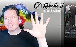 【转载】Rebelle 5 Review - New Features