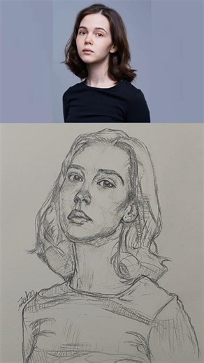 Loomis Method Made EASY: Step-by-Step for Absolute Beginners"#loomismethod #drawing #pencilportrsit