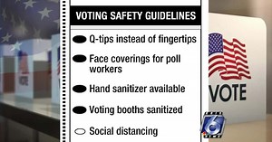 New COVID safety rules in places for runoff voting locations