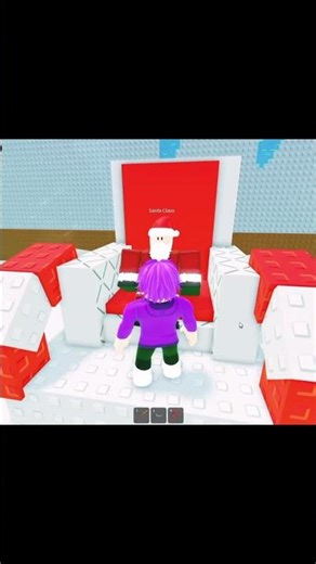 Wish List to Santa AND Santa Completing it if you Are Nice Dash Roblox game #DashBlox #shorts