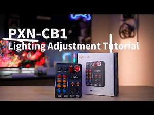PXN CB1 Control Button Box & Lighting adjustment Tutorial. #pxn #pxncb1 #tutorial