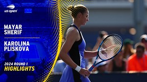 Sherif vs. Pliskova Highlights | Round 1 - US Open Highlights & Features