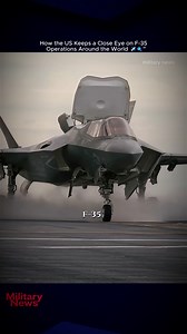 How the US Keeps a Close Eye on F-35 Operations Around the world #MilitaryTechnology #AdvancedWeapons #DefenseInnovation #ModernWarships #FutureFighters #AdvancedFightersTank #PrecisionMissiles #CombatDrones #AirDefenseSystems #FutureWarfare | military news
