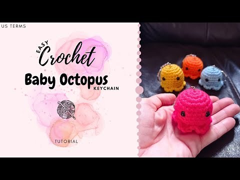 Crochet baby Octopus || Amigurumi || Tutorial || beginner friendly