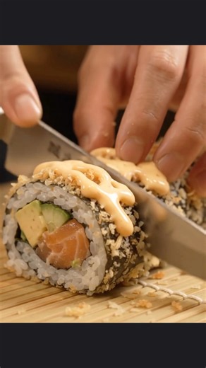 Cooking sushi at home #sushi #sushifood #food #sushirecipe