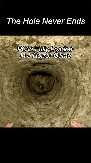POV:Fully Loaded in The Hole Never Ends #funny #theholeneverends #vrgaming #quest2 #quest3