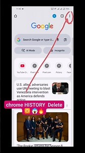 Delete Chrome Search History & Cache in 1 Minute 😱 | Speed Up Chrome#chrometips