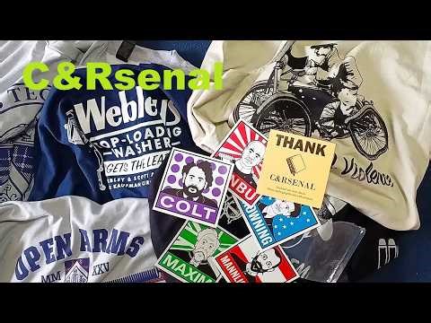 UNBOXING *SPECIAL* : C&Rsenal T-Shirts and Sweatshirt ! 2025