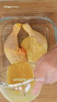 Chicken with mustard and honey, a recipe by Joseba Arguiñano