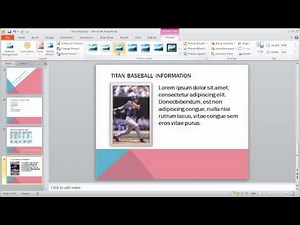 6 - PowerPoint 2010 Crash Course