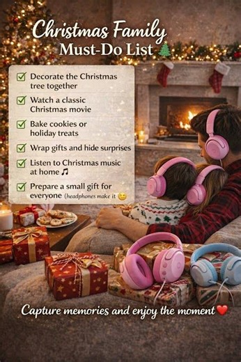 Christmas Family Must-Do List 🎄✨ Don’t Miss These!#christmas #mustdo #family #tips