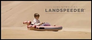 Check Out the Incredible Luke Skywalker Landspeeder by Radio Flyer | Chip and Company