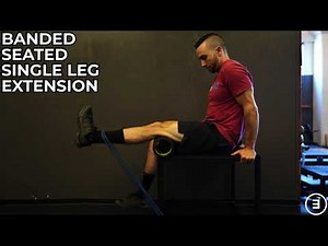 Banded Seated Single Leg Extension