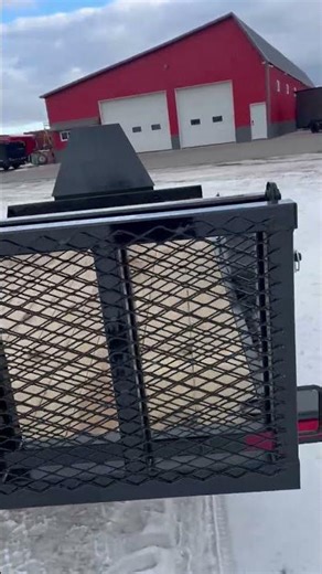 Big Tex 35UT 7 x 14 Single Axle UTV Utility Trailer with Bifold Ramp Gate #bigtextrailers