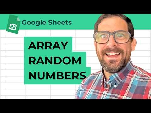 Multiple Random Numbers An Array of Random Numbers