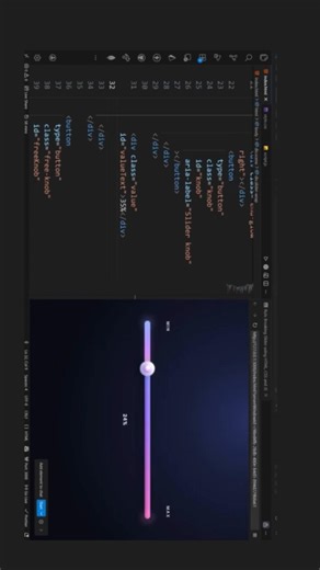 This slider has its own physics! 😲 (JS + Physics Engine)