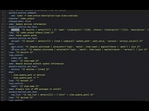 IBM Power I/O Microcode Update with Ansible