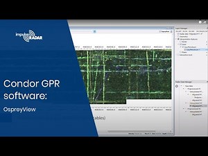 Condor GPR software, OspreyView