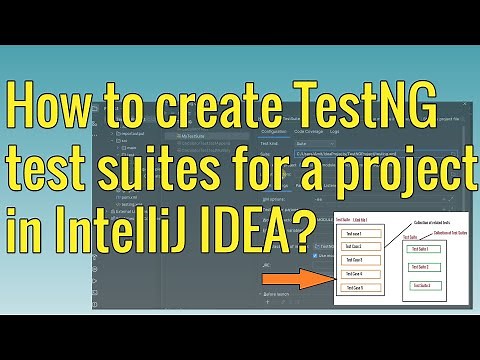 How to create TestNG Test suites for project in IntelliJ IDEA ?