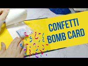 Confetti Flinger Printable Template | Card Making Ideas | Boomf
