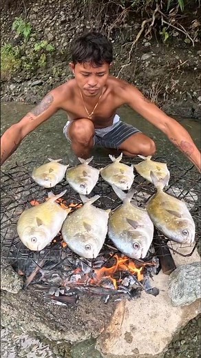 Grilled Pompano Fish! 🔥