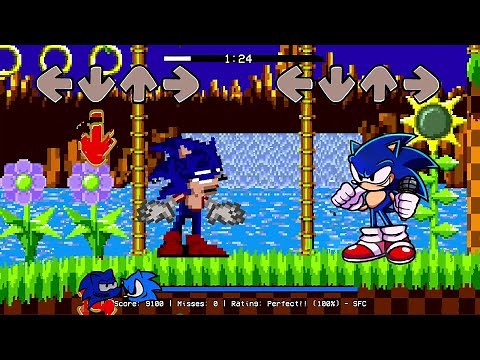 Friday Night Funkin: Sonic VS Faker Dorkly Sonic